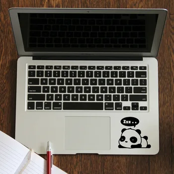 Roztomilý Spanie Panda Trackpad Odtlačkový Notebook Nálepka pre Apple Macbook Pro Air Retina 11 12 13 14 15 palcov HP Mac Book Touchpad Pokožky