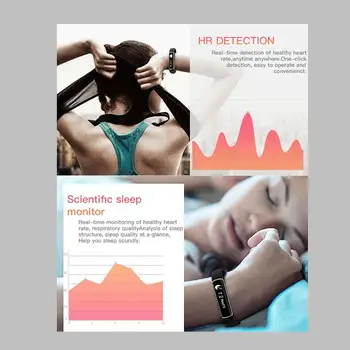 Nový Vodotesný Inteligentný Náramok Jemný Šport Fitness Tracker Náramok Monitorovanie Zdravia Muži Ženy Inteligentné Multifunkčné Pásma
