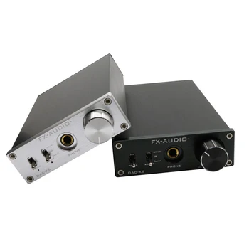 FX Audio DAC-X6 HiFi Optický/Koaxiálny/USB Digitálny Zosilňovač Zvuku DAC Dekodér