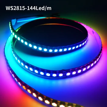 Plné Farby Smart led pásy svetla WS2815 （ws2812b upgrade） RGB led pásy, pásky, DC12V Adresný Dual-signál led páska na izbu