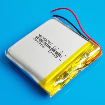 804040 3,7 V 1200mAh lipo polymer lithium nabíjateľná batéria pre MP3 GPS navigátor DVD rekordér headset e-book fotoaparát
