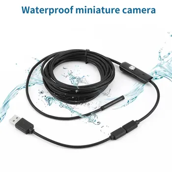Endoskop Mini Kamera Otoscopio Usb Bezpečnostné Kamery 5,5 mm Pre Android Smartphone Telefón A PC Otoscope Inšpekčnej Kamery