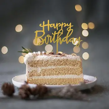 10pcs Happy Birthday Cake Mulčovače, Plastové Narodeninovú Tortu Vyberá Cake Dekorácie