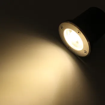 1W 3W 5W LED Podzemné Lampa IP68 Vodotesné exteriérové Led Pochovaný Lampa 85-265V na Zemi Záhrada Cesta Poschodí Dvore Mieste Krajiny