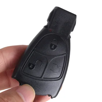 KEYYOU 10ps/veľa 2/3/4 Tlačidlá Diaľkového príveskom Prípade Kryt Plášťa Pre Mercedes Benz B C E ML S CL, CLK 3B 3BT Smart Key