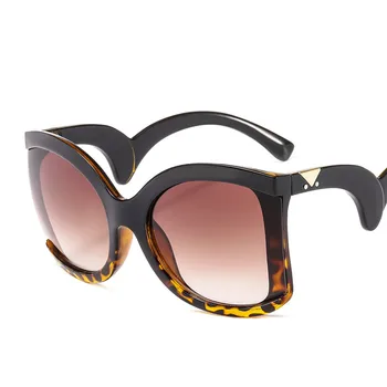 LEONLION Nadrozmerné Okuliare Ženy 2021 Luxusné Značky Gradient Slnečné Okuliare Odtiene Pre Ženy Vintage Námestie slnečné Okuliare Oculos Sol