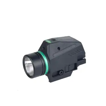 Taktické LED Baterky Zelený / Červený Laserový Zameriavač Pre 20 mm Železničnej Mini Pištole Glock Zbraň Svetlo lanterna Svetla, Airsoft