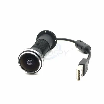 Dvere Cat Eye Dohľadu širokouhlý Objektív Typu OTG C Micro USB Dvere Peephole Fotoaparát 1.78 mm Mini Fisheye Security USB Kamery