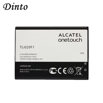 Dinto 1pc 2000mAh TLI020F1 TLI020F2 Mobilný Telefón Batéria pre Alcatel One Touch Pop C7 SZ-7040 SZ-7041 pre TCL J720 J720T J726T