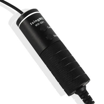 MB-Q01 Všesmerového Kovové Mikrofónu s 3,5 mm Jack Lavalier Kravatu Klip Mikrofón Mini Audio Mic Pre Počítač, Notebook, Mobilný Telefón