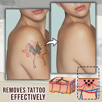 Trvalé Tetovanie Krém Odstránenie Bezbolestné Odstránenie Tattoo Ink Remover Bez Jazvy Č Bolieť Bezpečné Jemné Tetovanie Make-Up Remover