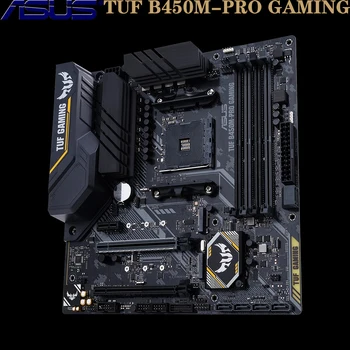 ASUS TUF B450M-PRO GAMING Pre AMD Ryzen 3/5/7/9 1-3.. DVI HDMI M. 2*2 USB3.1/3.2 128GB Zásuvky AM4 B450 Micro-ATX PC Doska