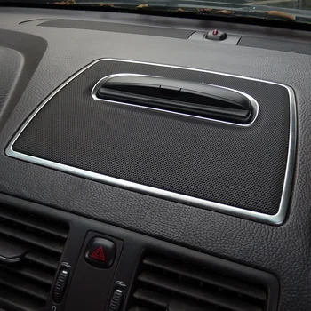 Predný panel strednej hlasná hudba reproduktor navigačnej obrazovke monitora dekoratívny kryt rámu trim na Volvo XC90 2002-1. generácie