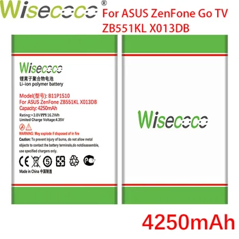 WISECOCO 4250mAh B11P1510 Batéria Pre ASUS ZenFone Ísť TV ZB551KL X013DB Mobilný Telefón +Sledovacie Číslo