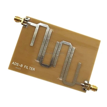 ADS-B Microstrip Pásmového Filtra 1090Mhz Lan Prenos Rozsah 1-1.2 GHz pre SDR Prijímač Rady Dropship