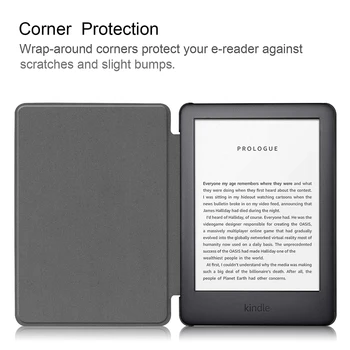 Ultra Slim PU Kožené puzdro E-reader Ochranný Kryt Pre Amazon Kindle 8/10. Gen Paperwhite 1/2/3/4 Generácie Ebook Hard Shell