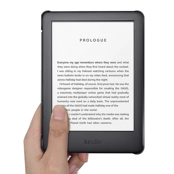 Ultra Slim PU Kožené puzdro E-reader Ochranný Kryt Pre Amazon Kindle 8/10. Gen Paperwhite 1/2/3/4 Generácie Ebook Hard Shell