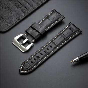 Originálne Kožené Watchbands Plastický Dizajn Watchband Sledovať Príslušenstvo Vysokej Kvality Podnikateľského Zápästie 20 mm 22 mm 24 mm 26 mm