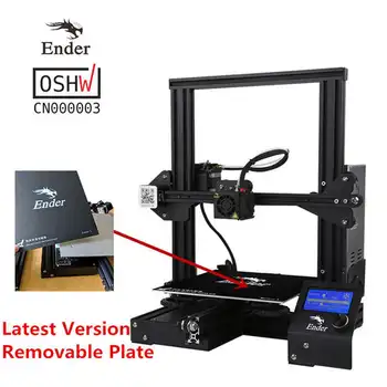 Vzdať sa-3/ vzdať sa-3 PRO DiY 3D Printer Kit FDM Technológie MK10 Vytláčacie 220x220x250mm Veľkosť 3D Pokračovanie Tlačiareň Off-line Tlač