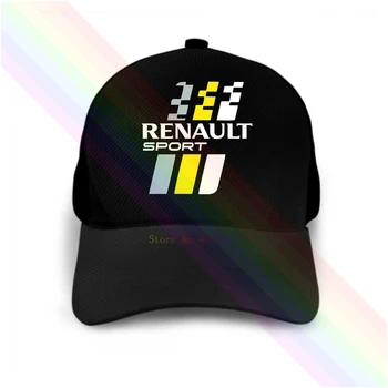 Renault Sport RS Motocykel Logo 2020 Najnovšie Čierny Populárny šiltovku Klobúky Unisex