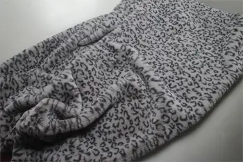 Imitácia králik kožušiny Leopard tlač plyšové handričkou pultu pozadí obrus gauč dekoratívny materiál,160 cm*50 cm/ks