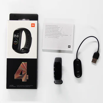 Xiao Mi Band 4 Inteligentný Náramok 3 Farby AMOLED Displej Miband 4 Smartband Fitness Traker Bluetooth Športové Nepremokavé Smart Band