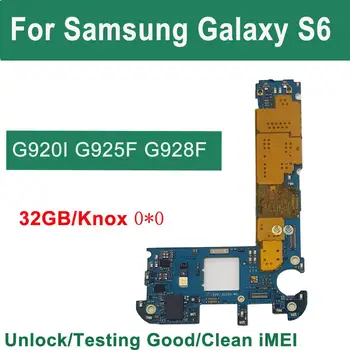 Odomknutý, Originál Čistá IMEI, 32 GB, 64 GB Pre Samsung Galaxy S6 Okraji Plus G928F S6 Okraji G925F S6 G920I Doske