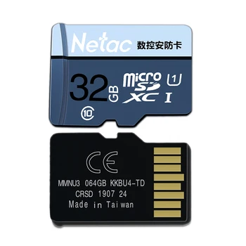 Class10 Micro SD Smart TF Karta 128 GB 32 gb Pamäťová Karta pre WiFi kamera