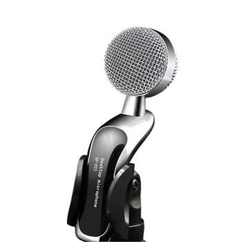 Profesionálne Káblové Studio Condenser USB Mikrofón So Stojanom Držiak pre PC Desktop, Notebook Karaoke