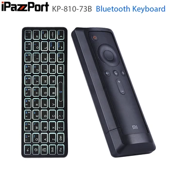 IPazzPort Podsvietený Mini Bezdrôtová Bluetooth Klávesnica pre Xiao Box3 Podpora Windows, Mac OS, Linux OS Android