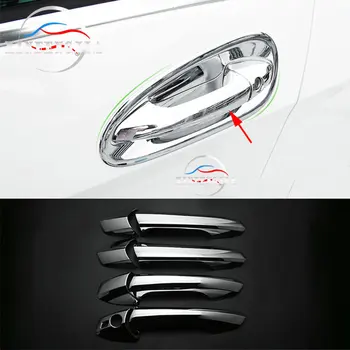 Pre Mercedes-Benz GLK ML, GL Trieda X204 W166 X166 8x Chróm kľučky Dekoratér Kryt Výbava