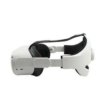 2v1 PU Skladovanie Taška & Nastaviteľné Náhradné Pohodlné Hlavou Popruh pre Oculus Quest 2 VR Účtovná Ochranné puzdro