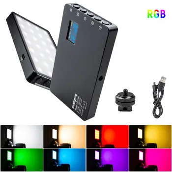 VILTROX Weeylife RB08P RGB 2500K-8500K Mini Video LED Svetlo Prenosné Vyplniť Svetla vstavaná Batéria pre Kamery Telefónu Streľba