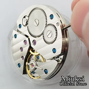 17 šperky mechanické ázia 6497 Ručné navíjanie Mechanického Pohybu pre pánske hodinky náramkové hodinky