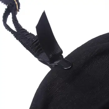Varsbaby sexy transparentnej čipky luk bielizeň black/white/pink vysoká pružnosť S M L XL podväzkové pásy
