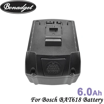 Bonadget Pre Bosch 18V 6000mAh Náradie Batérie Nabíjateľná Batéria pre Bosch Akumulátorové Vŕtačky BAT609 BAT618 3601H61S10 JSH180