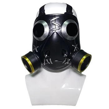 HORÚCA Hra TOKOV Roadhog Cosplay Maska Originálne Navrhnutý tak, Mako Rutledge Black Soft Živice Maska Halloween Cosplay Kostým Prop Pre Mužov