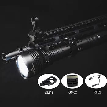TrustFire 3600LM Zbraň Svetlo XHP70 LED Puška Rozsah Airsoft Zbraň Zbraň Svetlo Baterky Poľovnícke Táborenie Svetlometu lampe pistolet