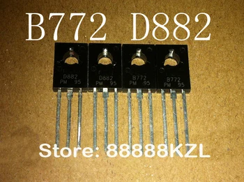 100ks/veľa 50 pár 2SD882 2SB772 D882 B772 NA-126 IGBT jednej trubice používané pri moci tranzistor zvárač