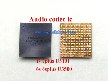 2 ks/veľa 338S00105 Veľké veľké Audio IC pre iPhone 6s 6splus 7 7P 7 Plus krúžok IC čip
