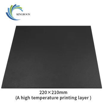 Kingroon Magnetický Hárok Doskový Tepelný Papier, Nálepky Stavať Mat Flexibilné Námestí 3D Tlačiarne Heatbed Tlač Platformu 400*400mm