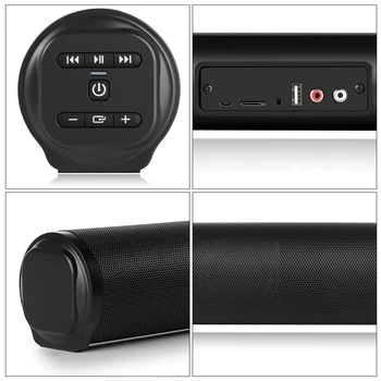 20W Stĺpec Bezdrôtové Bluetooth Reproduktorov 5.0 TV Soundbar Hudbu Stereo, Domáce Kino Prenosný Zvuk Bar TF USB Pre PC, TV