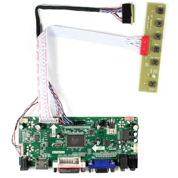 Yqwsyxl riadiacej Dosky Monitora Držiak pre LP154WP2-TLA2 LP154WP2-TLA3 HDMI+DVI+VGA LCD LED displej Regulátora Rada Ovládač