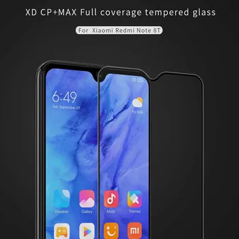 Nillkin XD CP+MAX Plné Pokrytie Kolo Edge Anti-Výbuch Tvrdeného Skla pre Xiao Redmi Poznámka 8T Screen Protector стекло