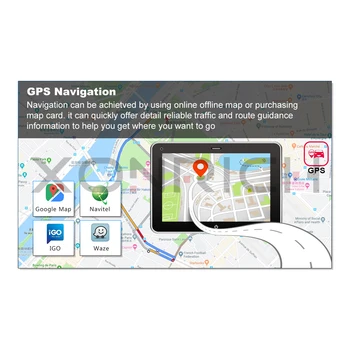 IPS DSP 4G 64 G 2 Din Android 9.0 GPS autorádio Pre VW/Volkswagen/Touareg/Transporter T5 Multimediálne Naviagtion DVD Prehrávač, Stereo
