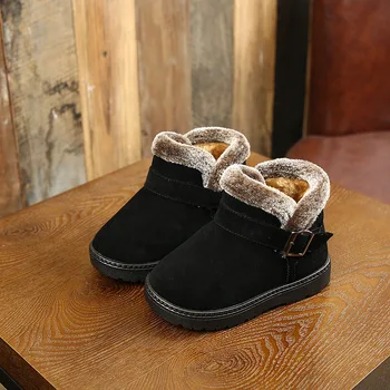 Madhur MILUNSHU 2019 nové non-slip teplé dievča, zimné topánky, chlapec zimná vychádzková obuv