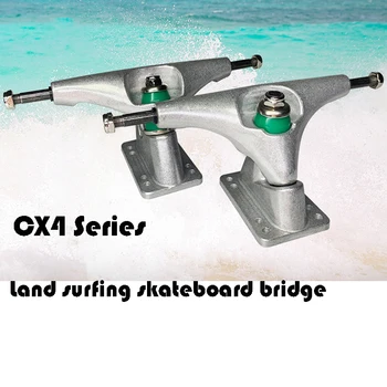 15 cm Flexibilné CX4 Pôdy Surfovať Skateboard Lyžiarske Most Zem bez Striebra Rotujúce Držiak Longboard Nástroj Riadenia Fishboard Mosty
