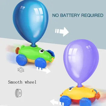 Stonky Vedy Air Power Balón Auto Experiment auta Aerodynamika Vzdelávacie deti Physic hračka nastaviť pre Deti Darček