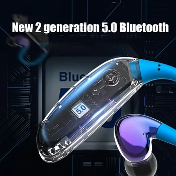 D08 Tws Business Bezdrôtové Slúchadlá Bluetooth 5.0 Slúchadlá Ucho Stereo Slúchadlá IPX4 Nepremokavé Športové Headset S Mikrofónom