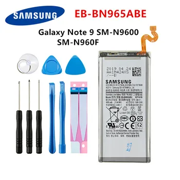 SAMSUNG Pôvodnej EB-BN965ABU EB-BN965ABE 4000mAh Batérie pre Samsung Galaxy Note9 Poznámka 9 SM-N9600 N960F N960U N960N N960W +Nástroje